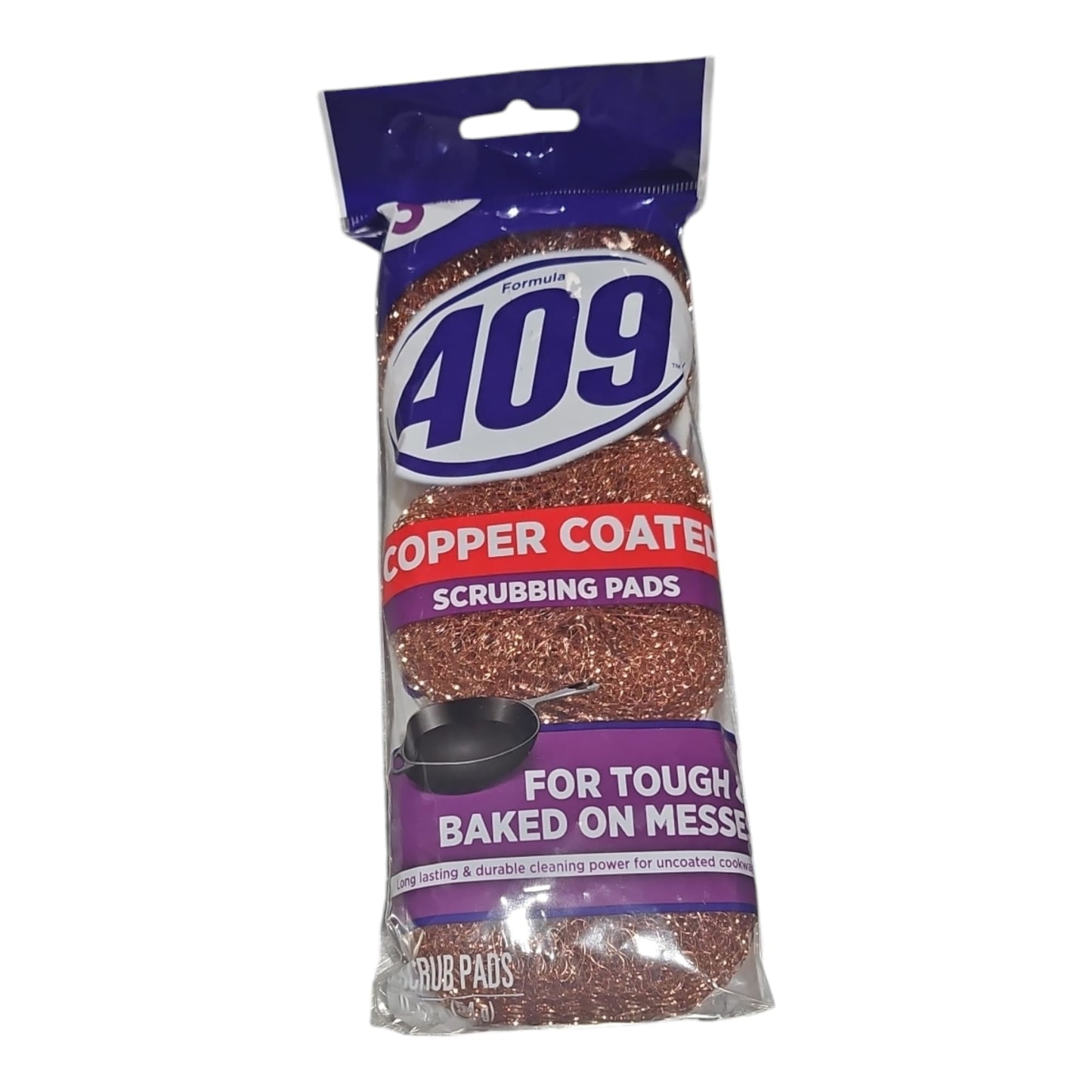 409 Copper Scrubbing Pads 3pk