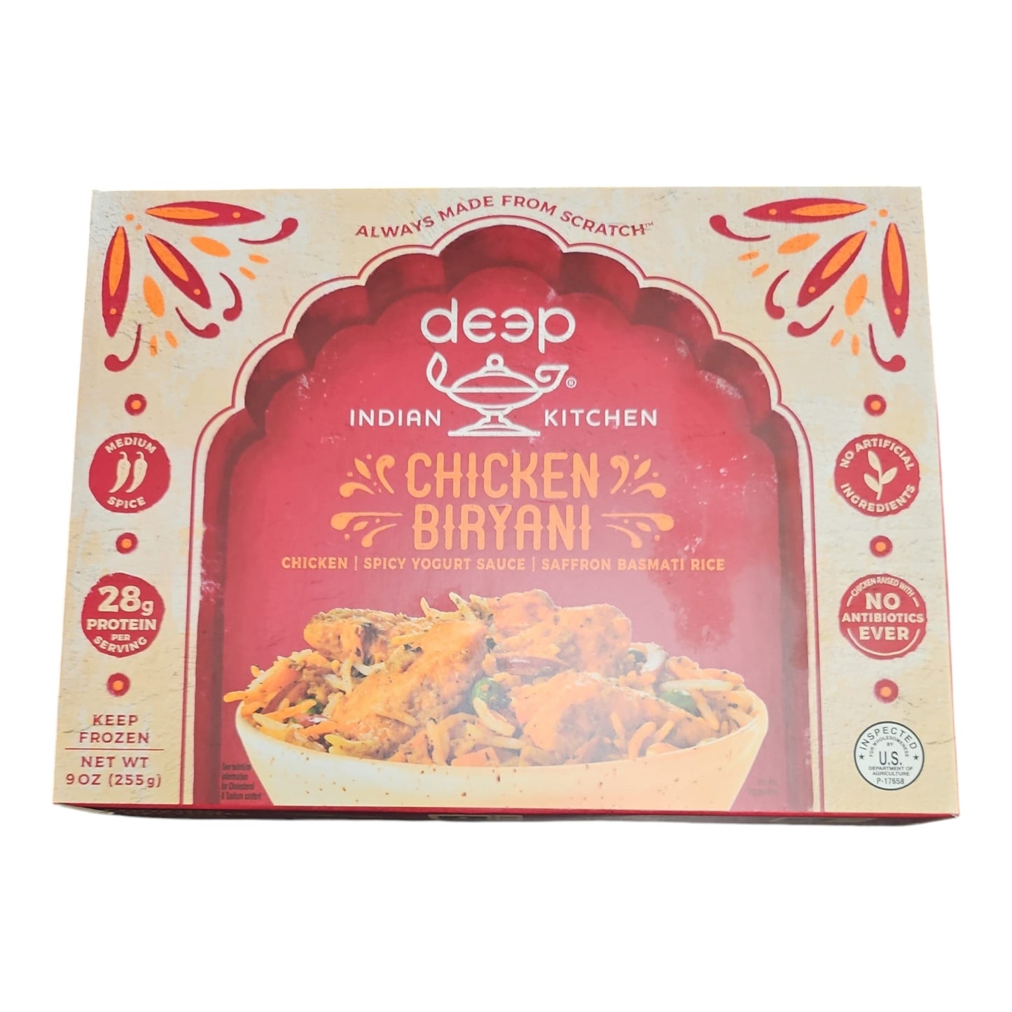 Deep Chicken Biryani 9 Oz