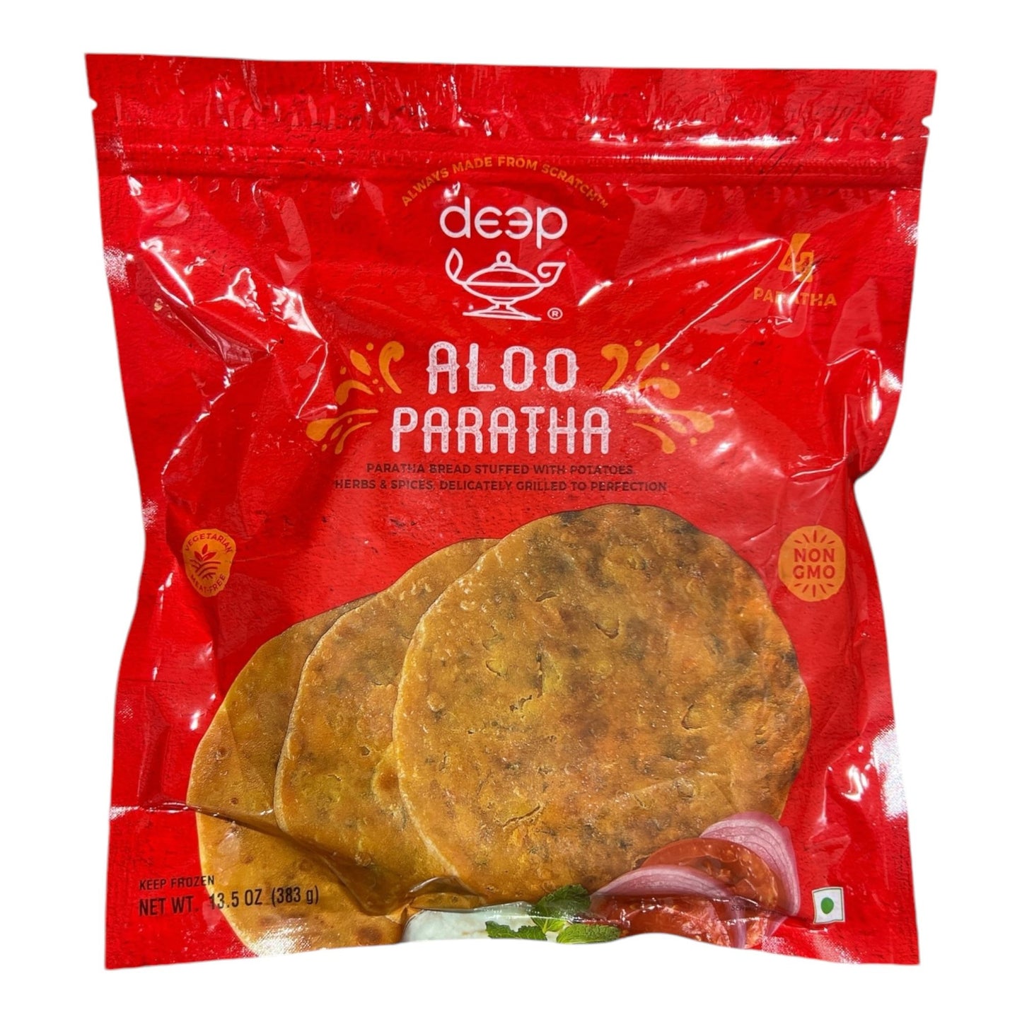 Deep Frozen Aloo Paratha (Pack of 4)