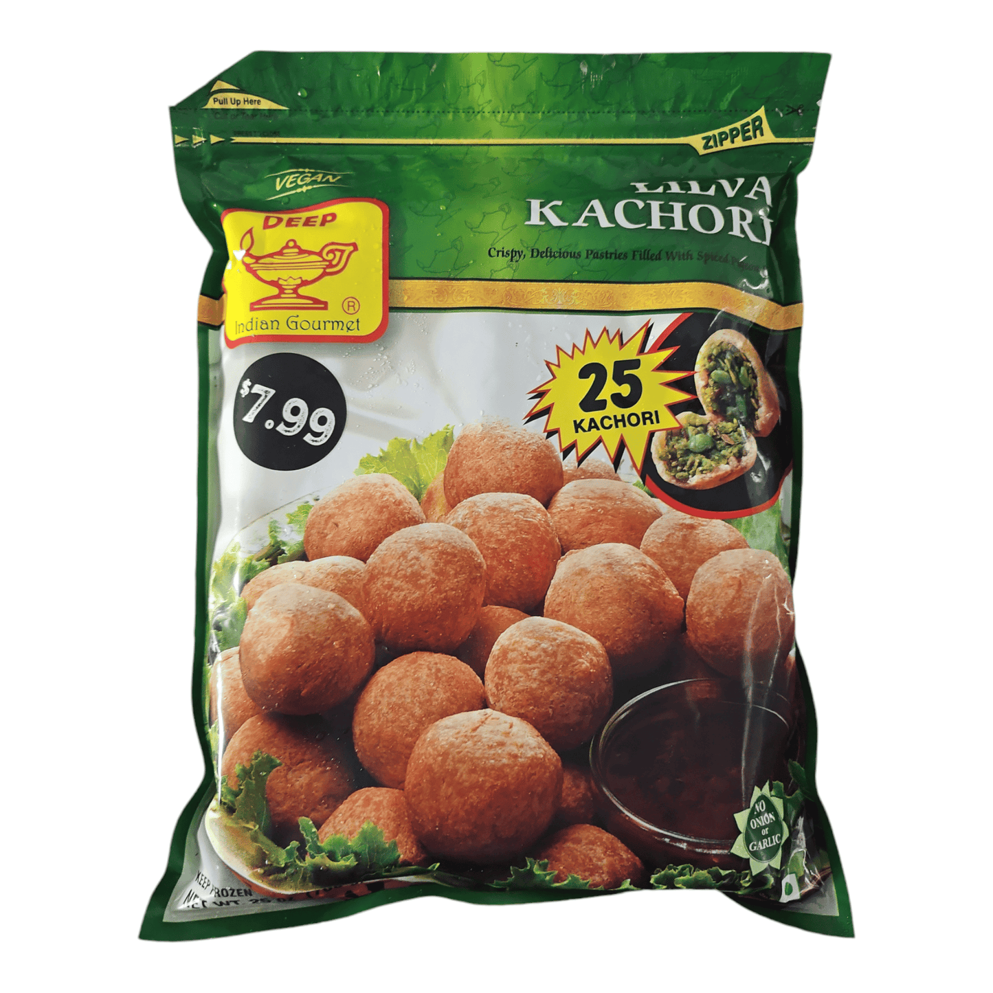 Frozen Deep Lilva Kachori (Pack of 25)