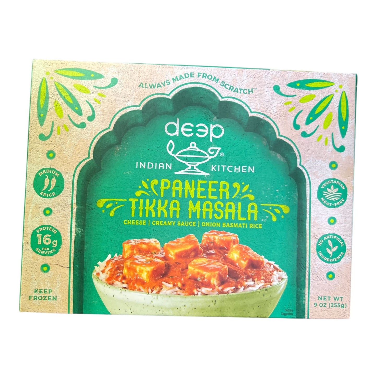 Frozen Deep Paneer Tikka Masala 9 Oz