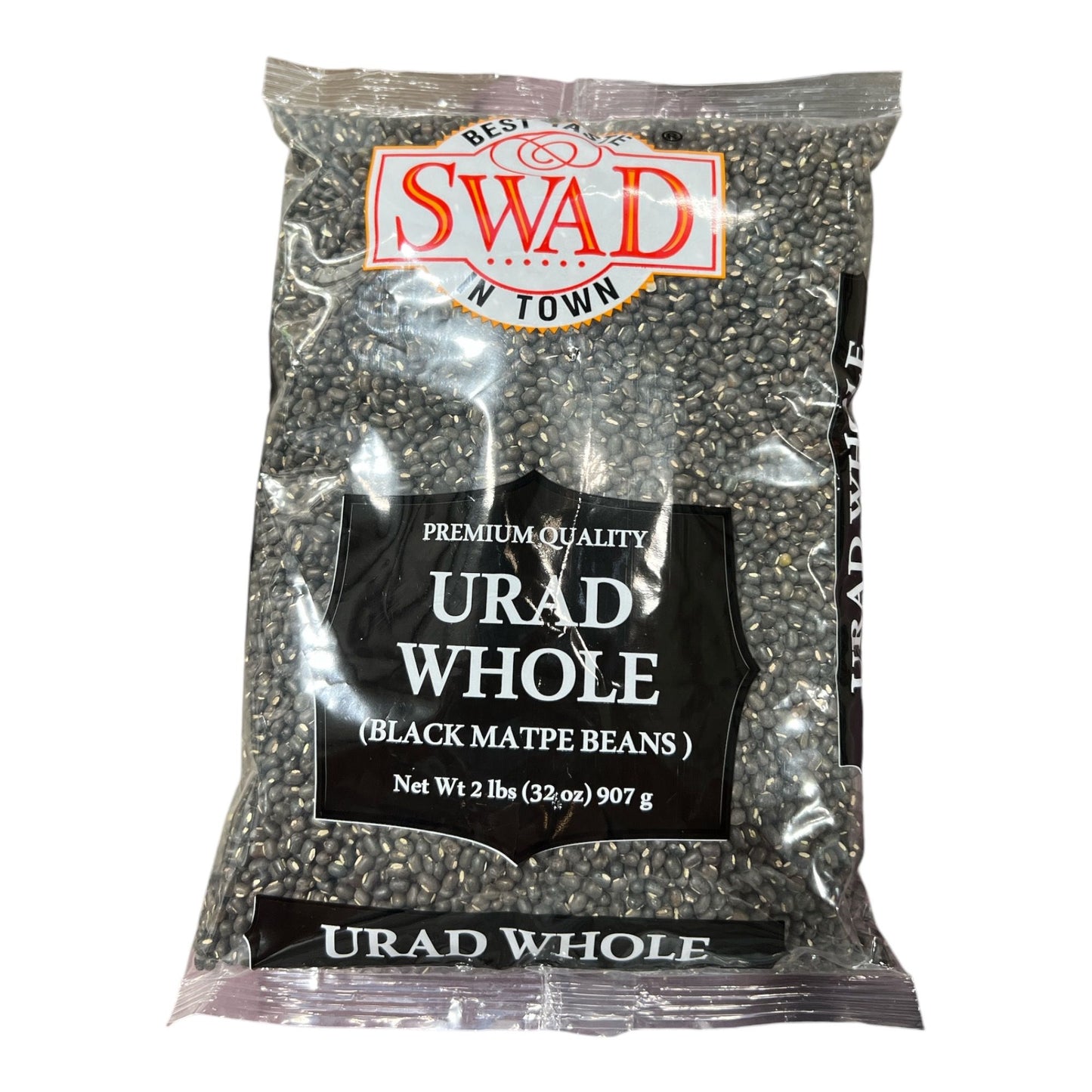 Swad Urad Dal Whole Black 2 Lb