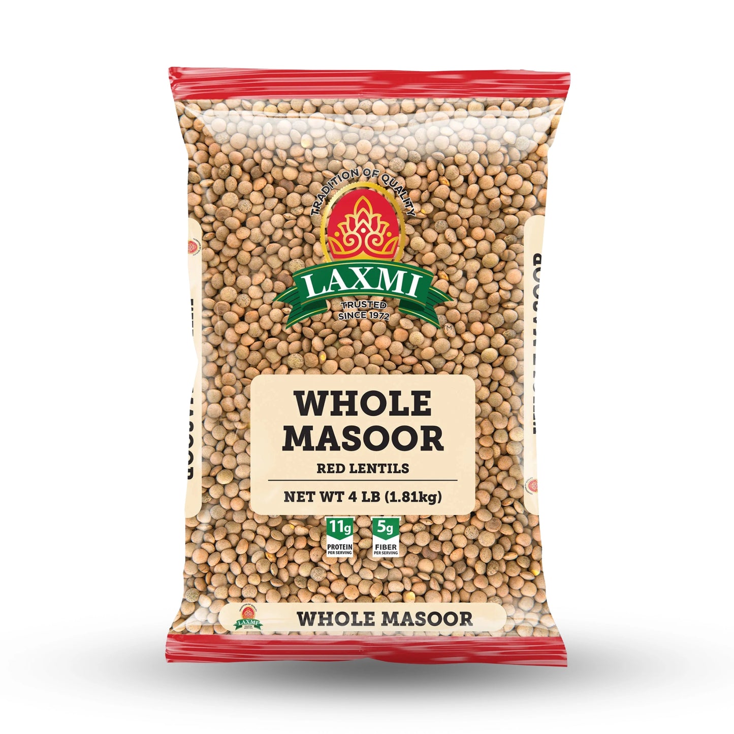 Laxmi Whole Masoor Dal 2 Lb