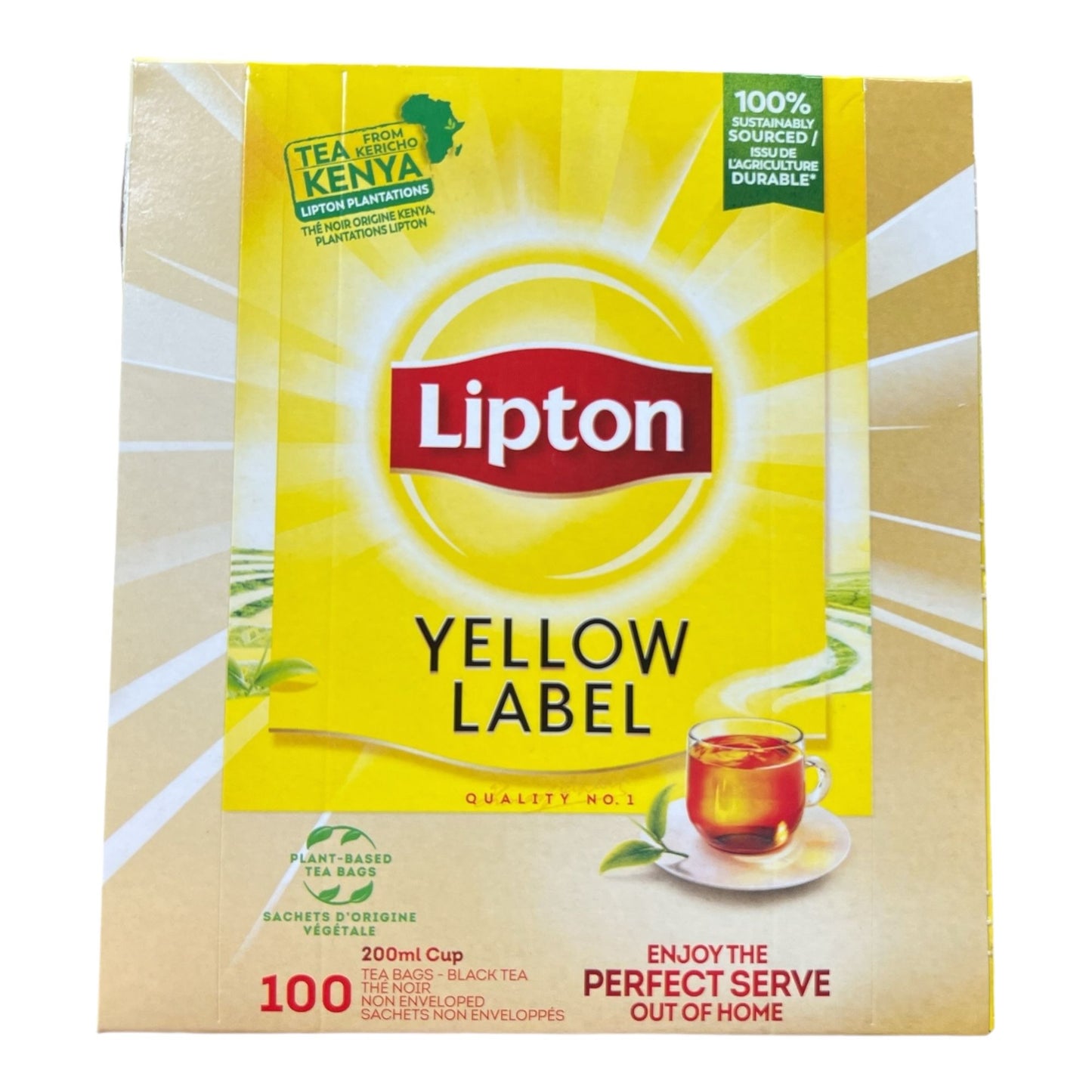 Lipton Yellow Label Green Tea 100 pcs