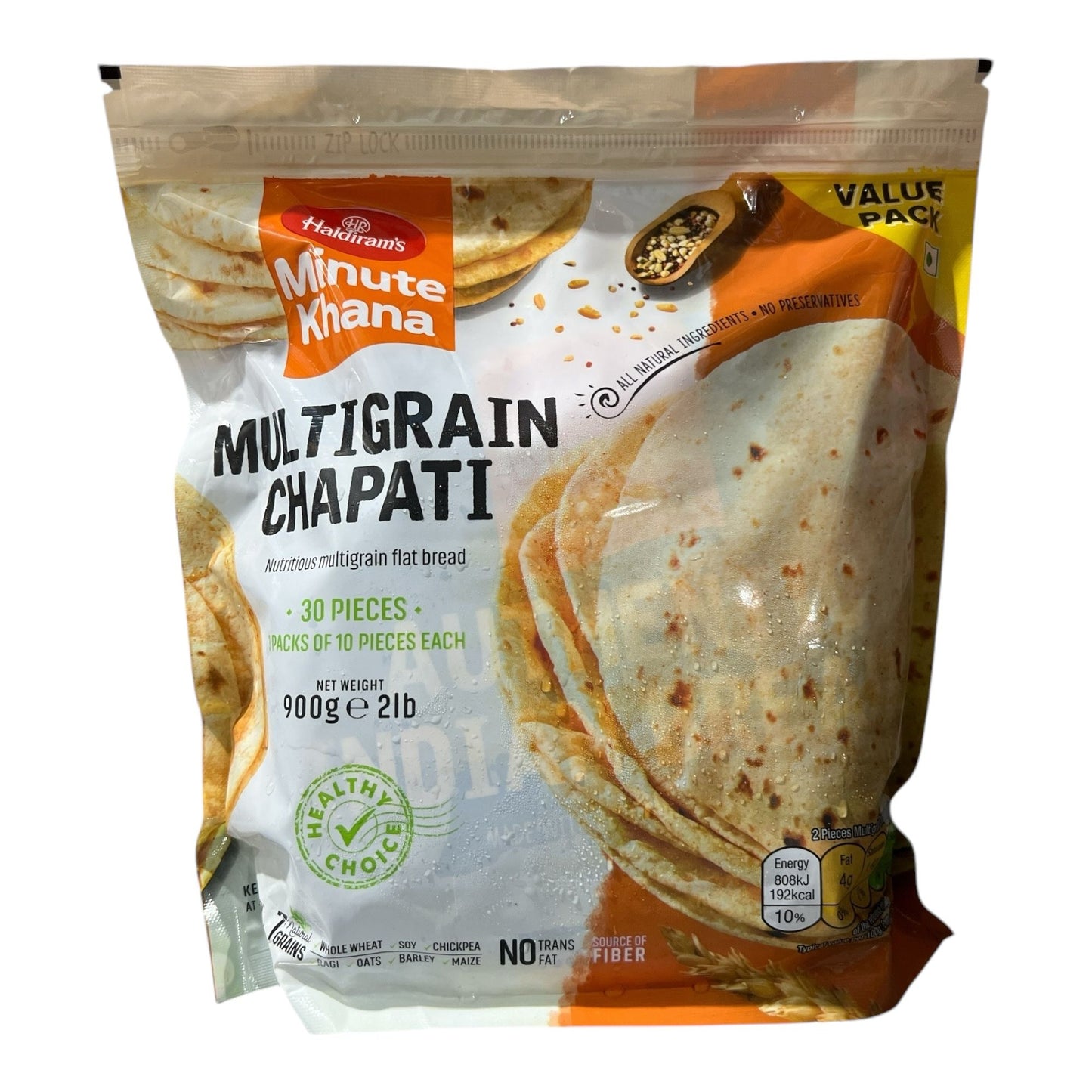 Haldiram Multigrain Chapati Value Pack 900 Gm