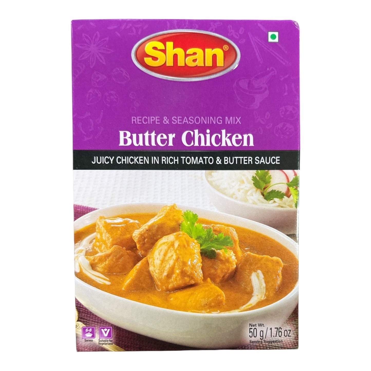 Shan Butter Chicken Seasoning Mix 50 Gm