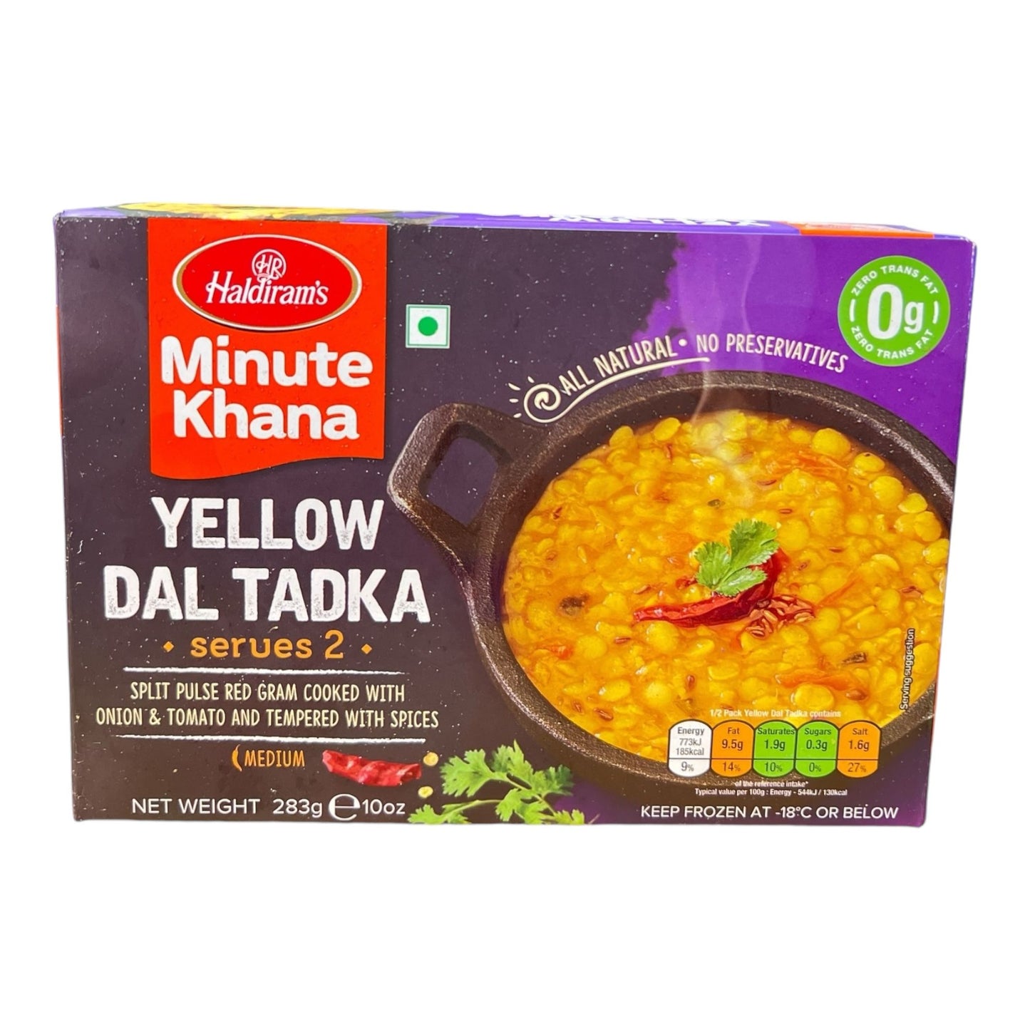 Frozen Haldiram Yellow Dal Tadka 283 Gm