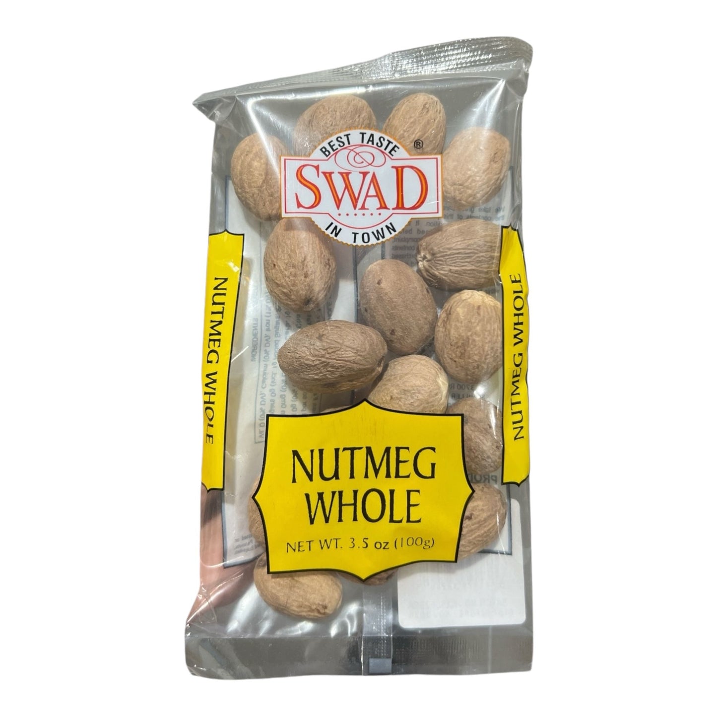 Swad Nutmeg Whole 3.5 Oz