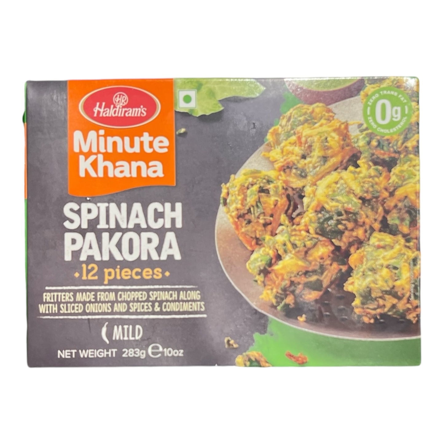 Haldiram Spinach Pakoda 283 Gm (Pack of 12)