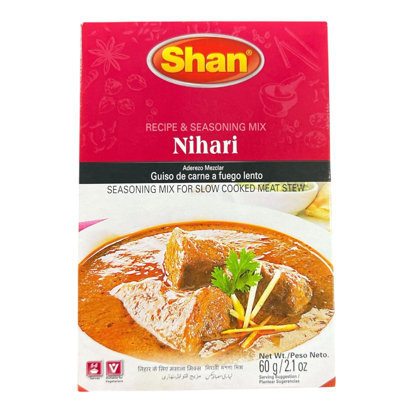 Shan Nihari Seasoning Mix 60 Gm