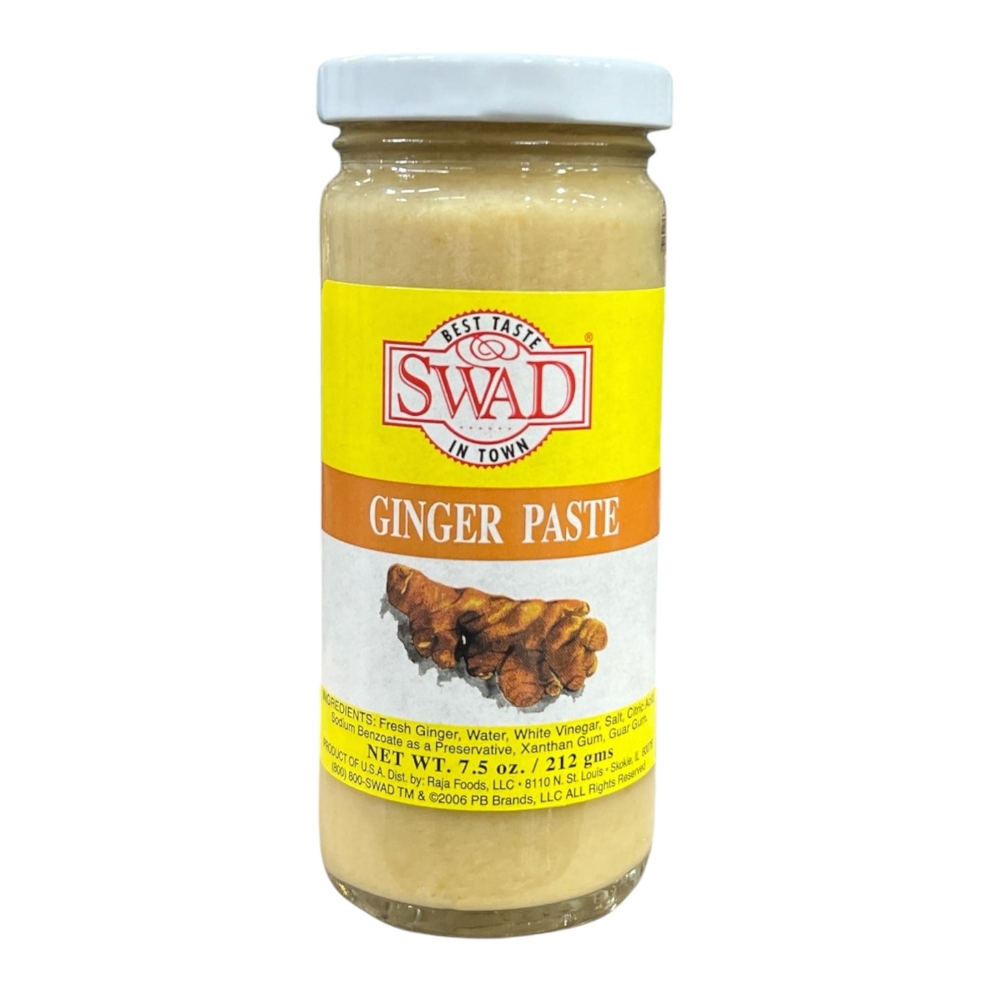 Swad Ginger Paste 7.5 Oz
