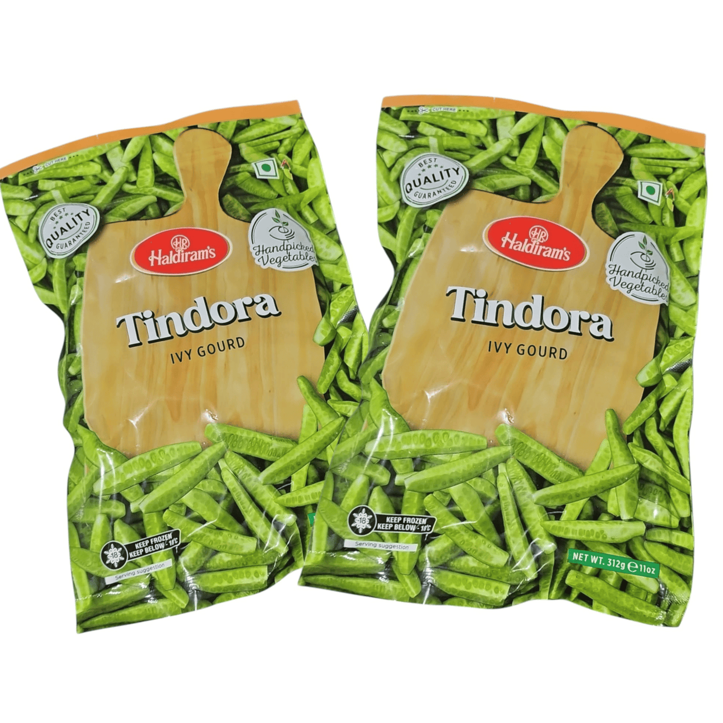 Frozen Haldiram Tindora 11 Oz (2 Pack)