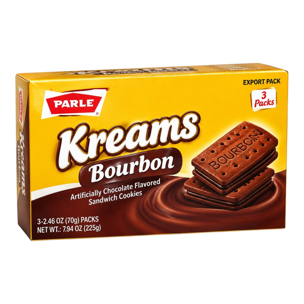 Parle Kreams Bourbon 225 Gm