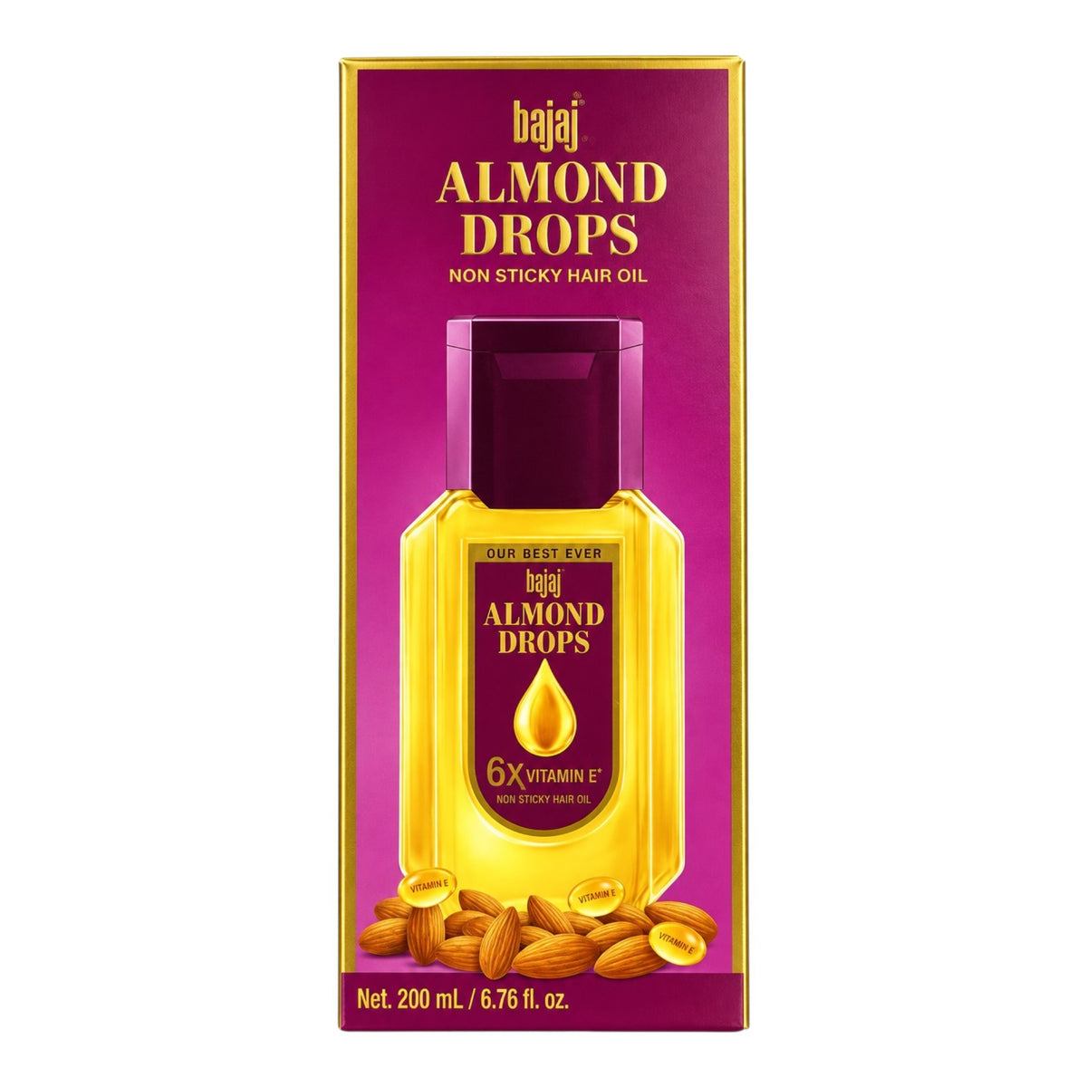 Export Pack Bajaj Almond Hair Oil 200 ML