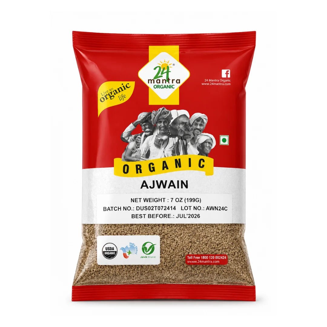 24M Organic Ajwain 7 Oz