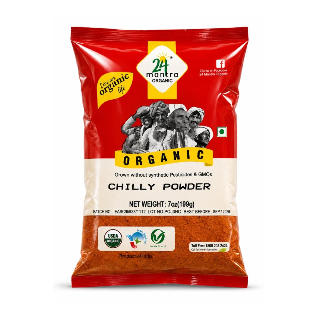 24M Organic Chilli Powder 7 oz