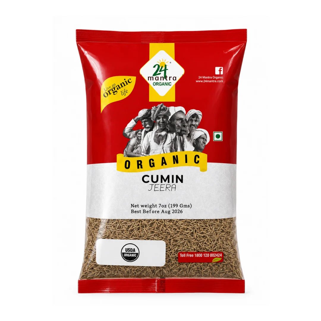 24M Organic Cumin Seed 7 Oz