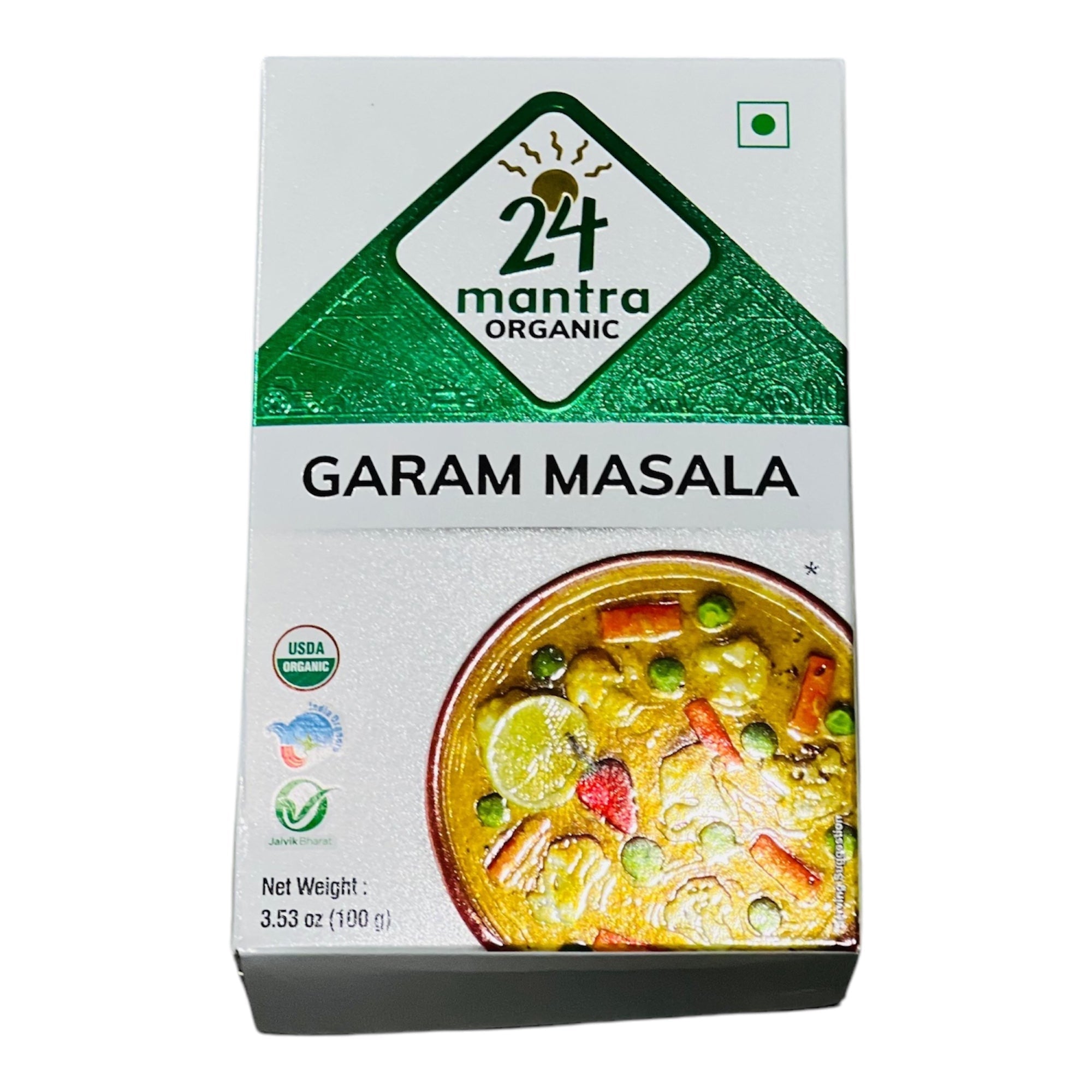 24M Organic Garam Masala 3.5 oz