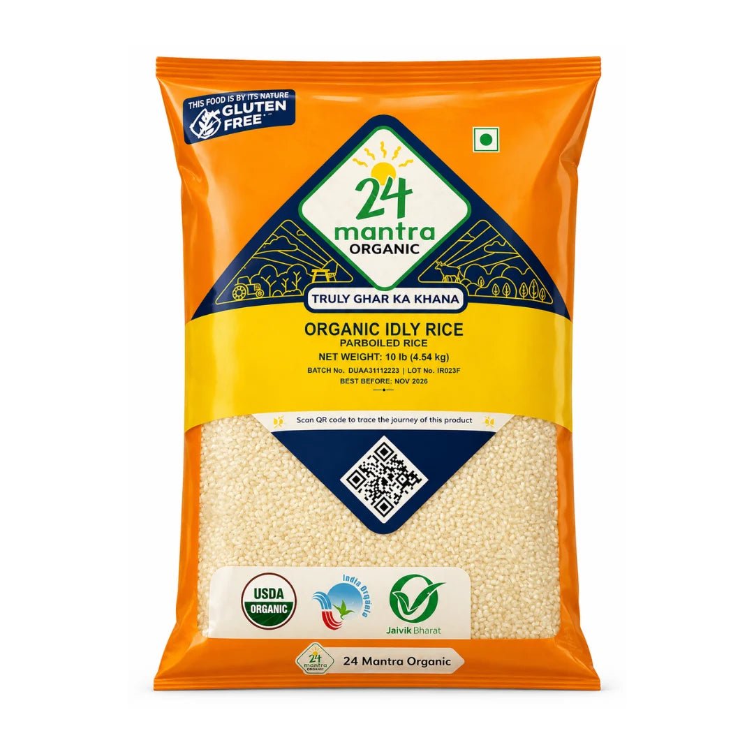 24M Organic IDLY (Idli) Rice 10 Lb