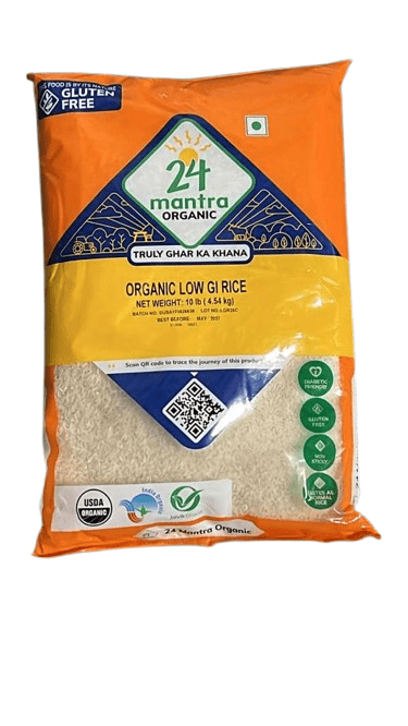 24M Organic Low GI Rice 10 LB