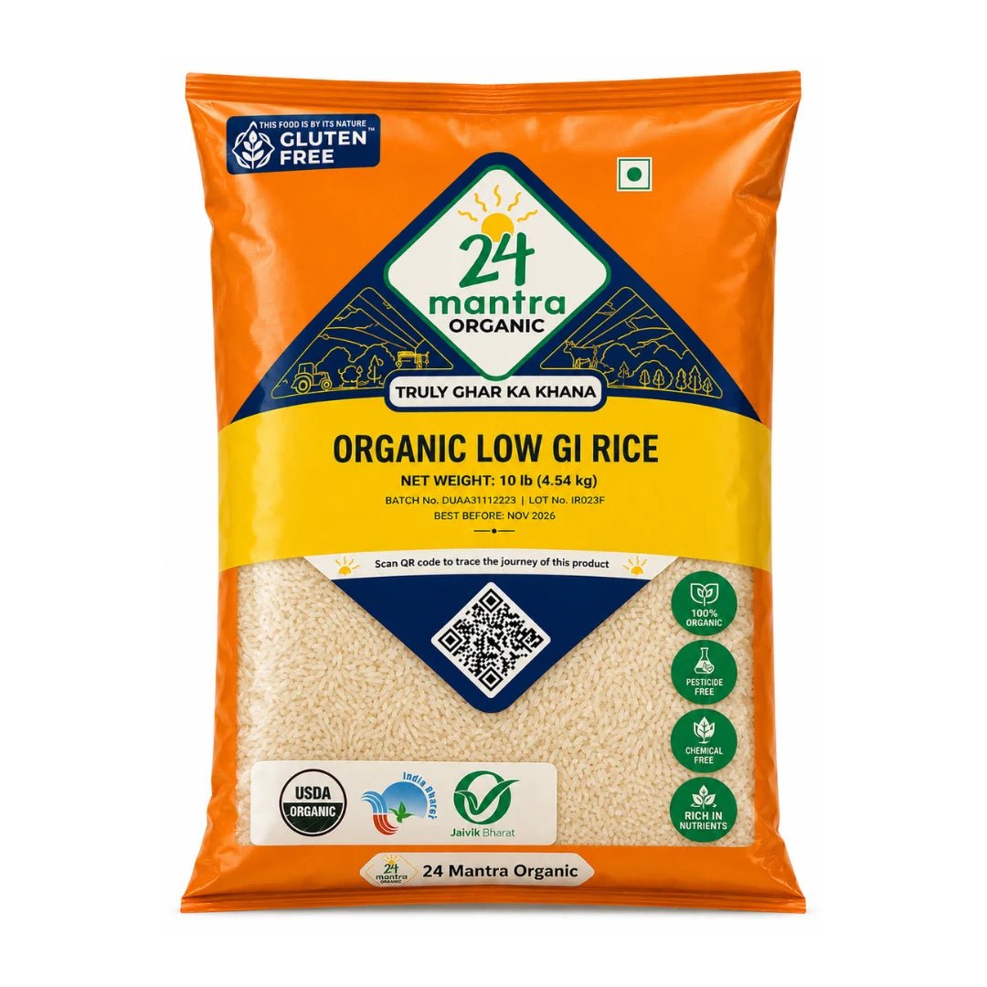 24M Organic Low GI Rice 10 LB