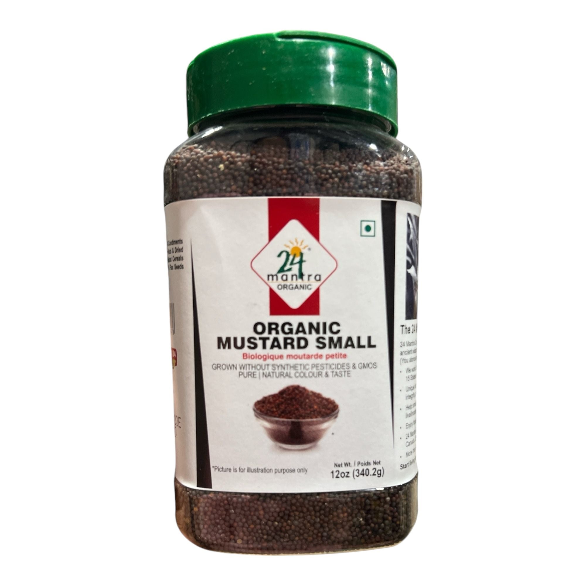 24M Organic Mustard Small 12 Oz
