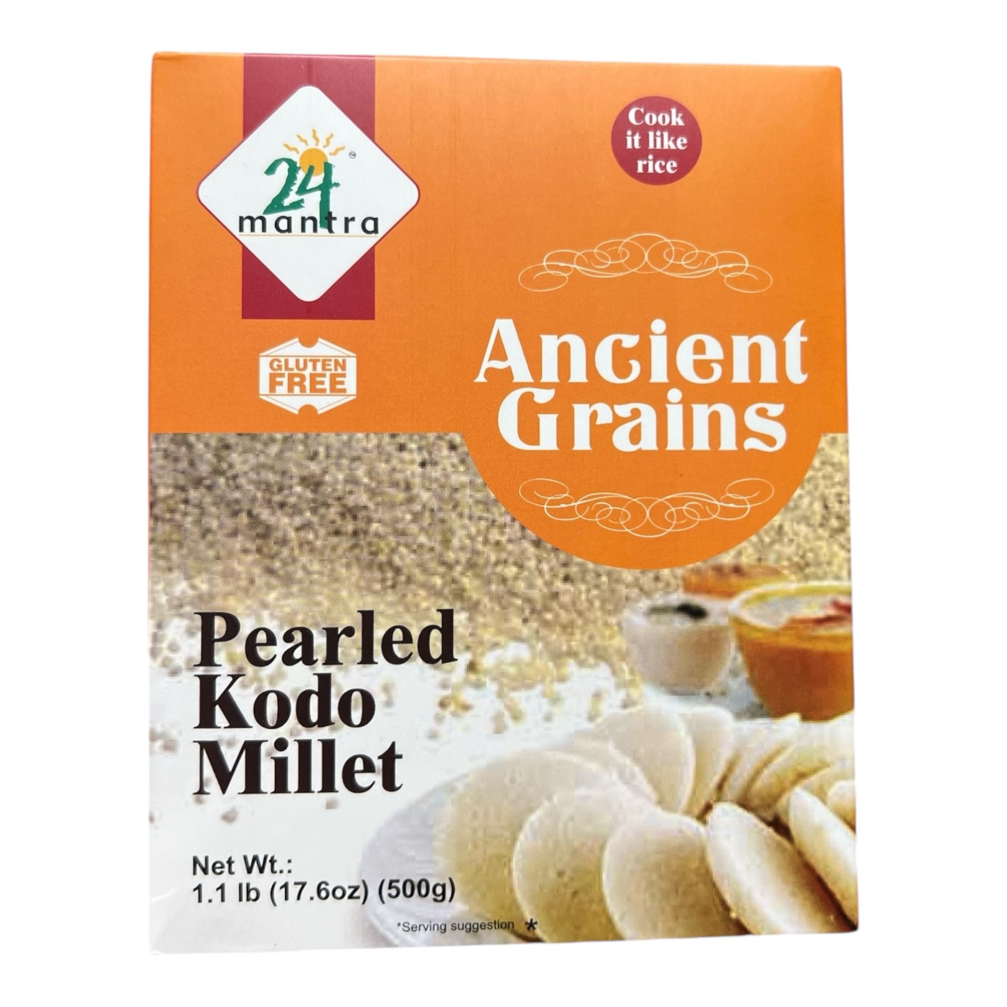 24M Pearled Kodo Millet 500 Gm