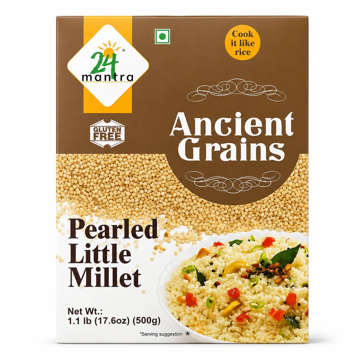 24M Pearled Little Millet 1.1 Lb
