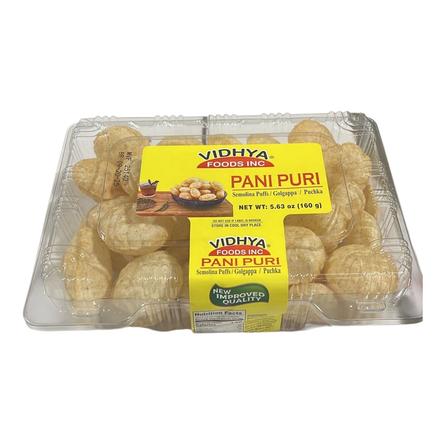 Pani Puri 160 GM box