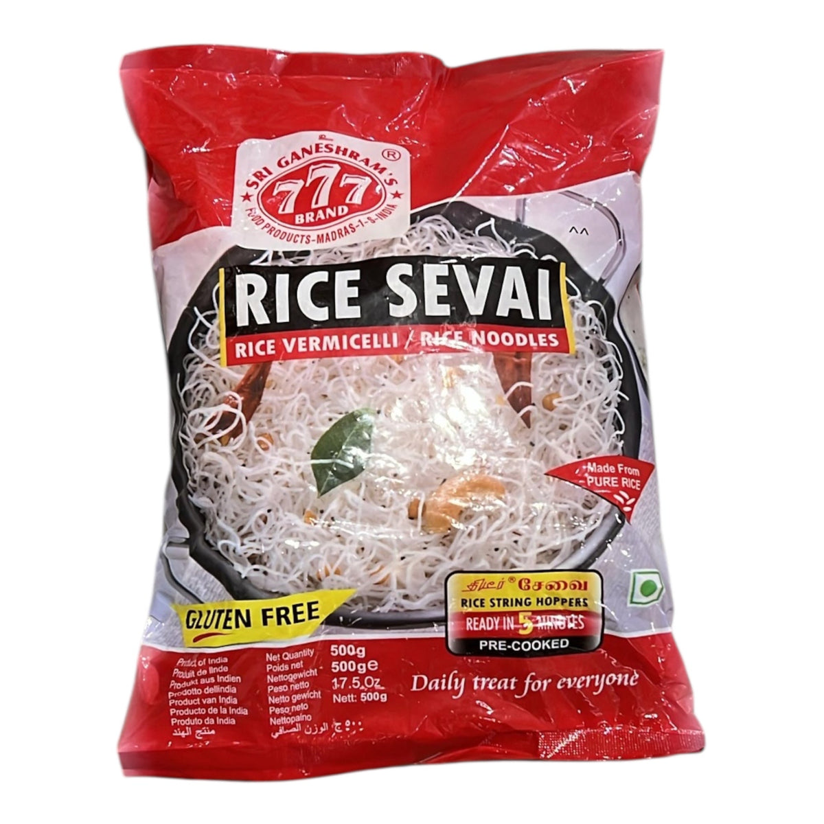 777 Rnr Rice 777 Rice Sevai 500 gm – Insta Mandi