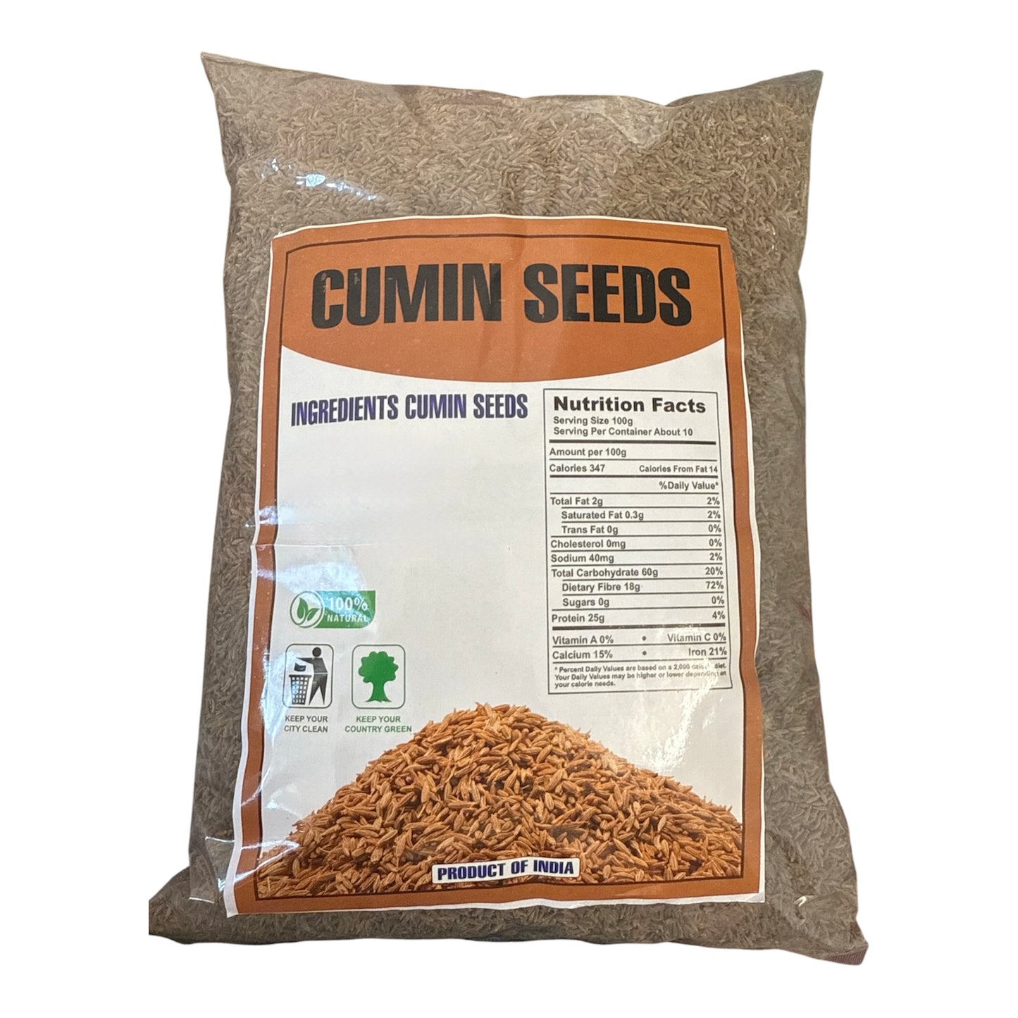 Cumin Seeds 4 LB
