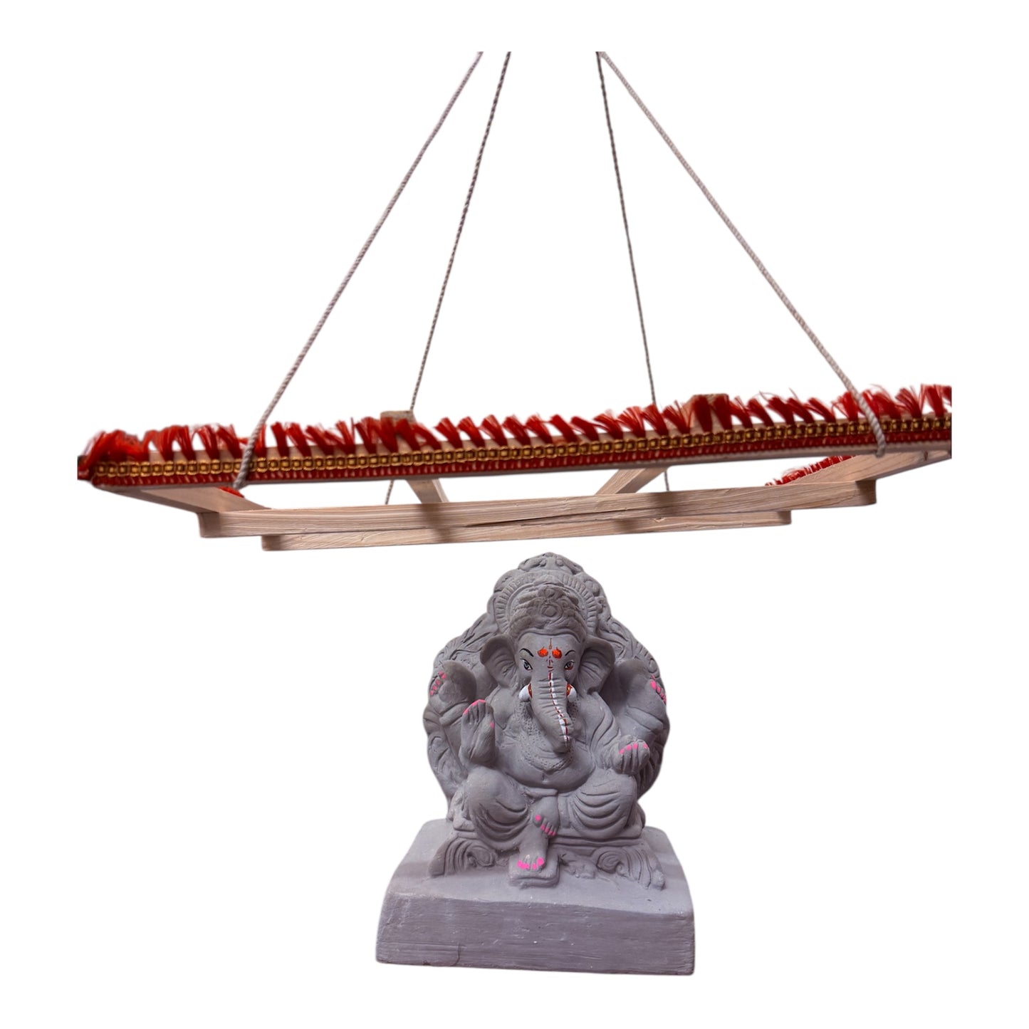 Wooden Ganesh Palavelli Hanging