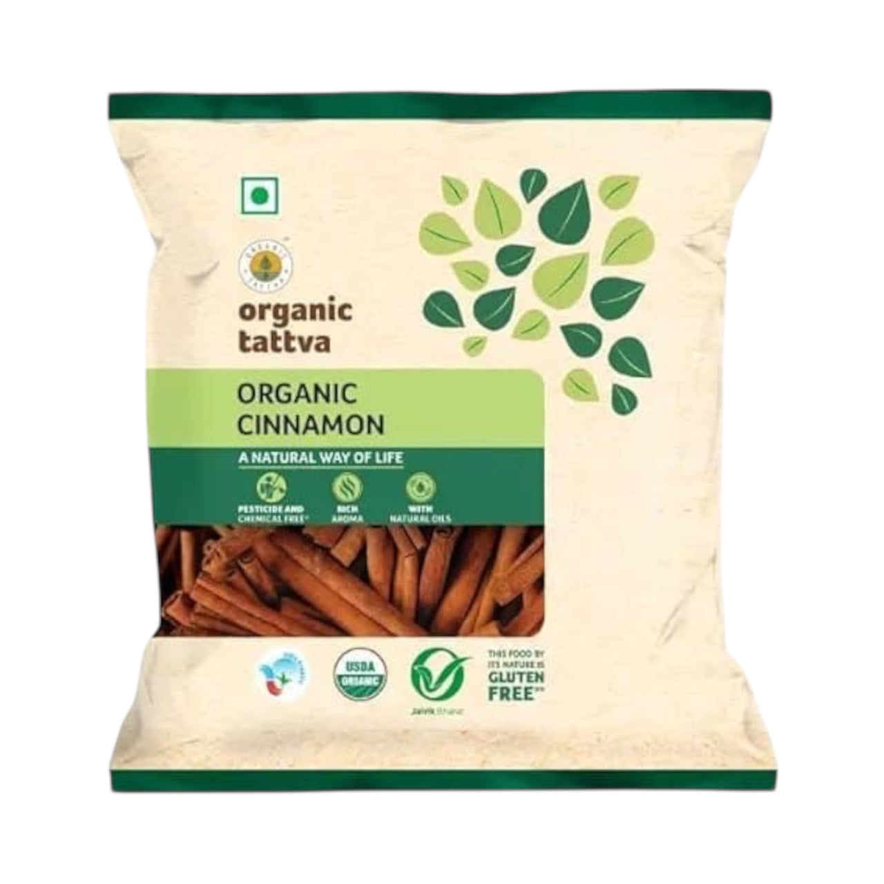 Organic Tattva Cinnamon 100 gm
