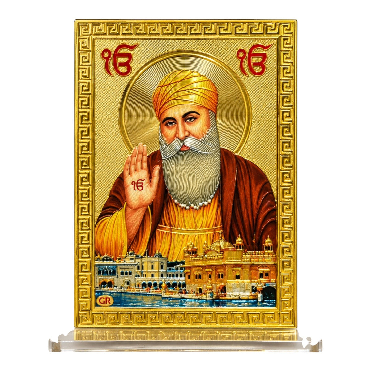 Acrylic Plastic Stand Gurunanak ji