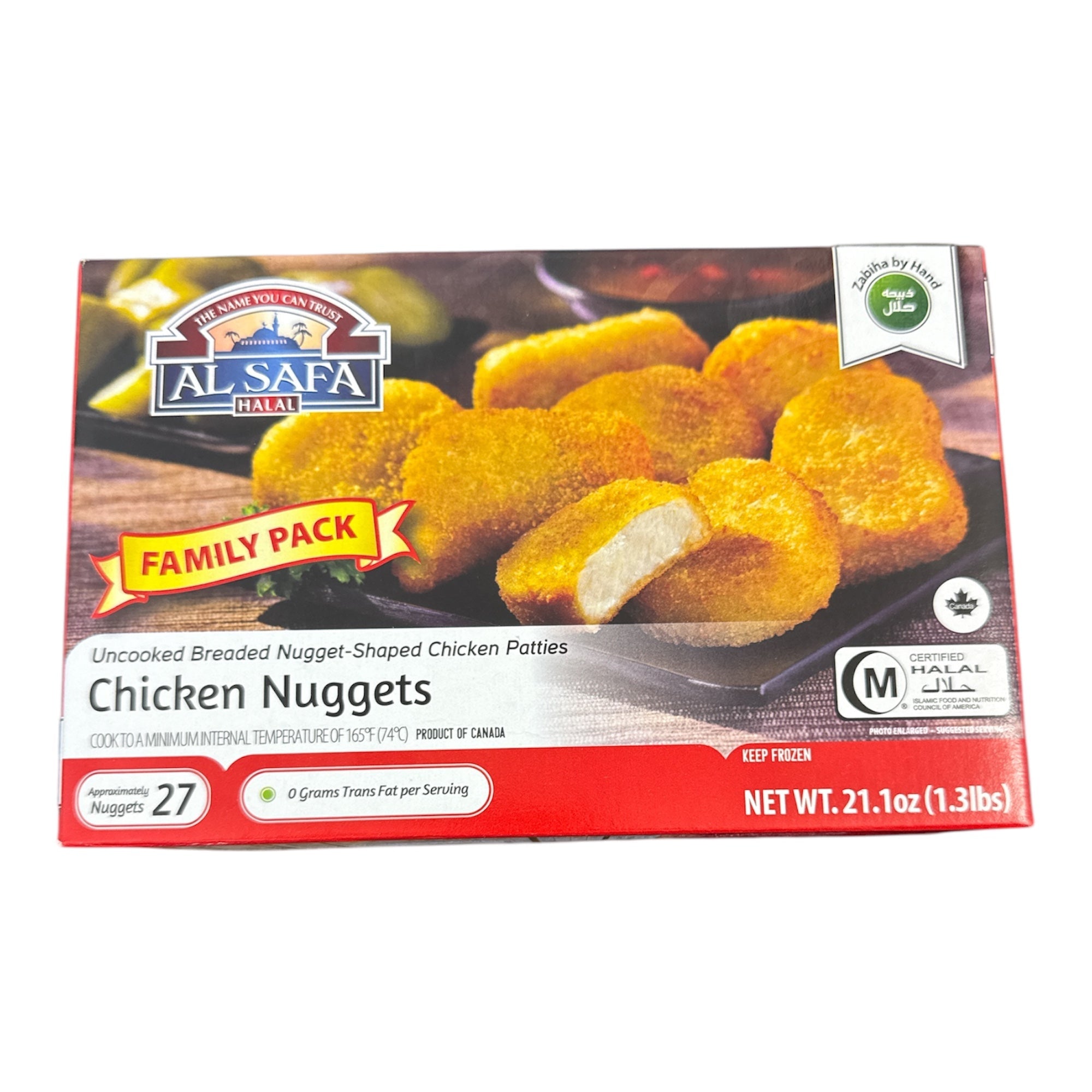 Al Safa Breaded Chicken Nuggets 1.3 Lbs