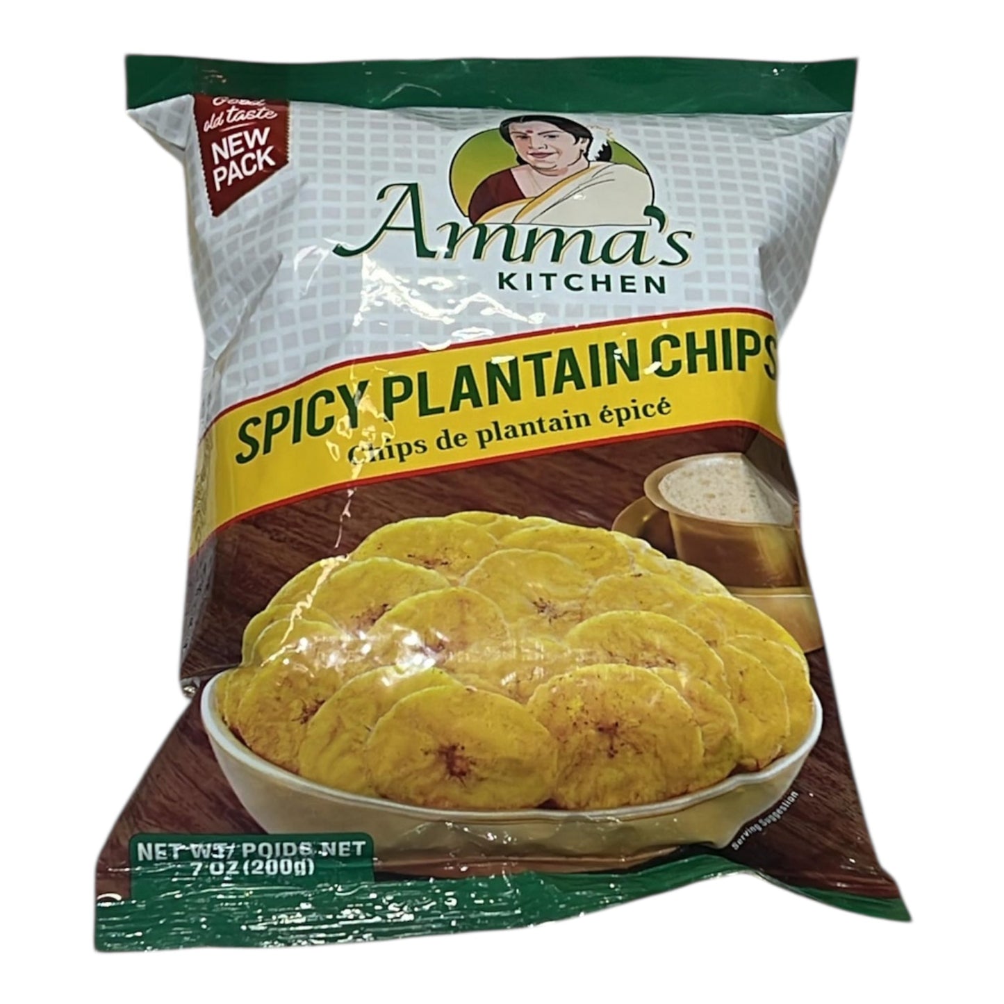 Amma's Kitchen Spicy Plantain Chips 200 gm