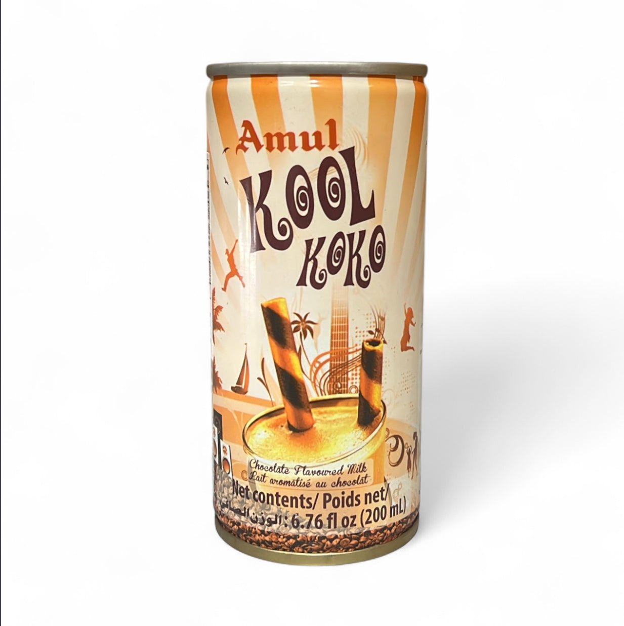 Amul Kool cafe Hazelnut Milk Drink Tin each 200 ml
