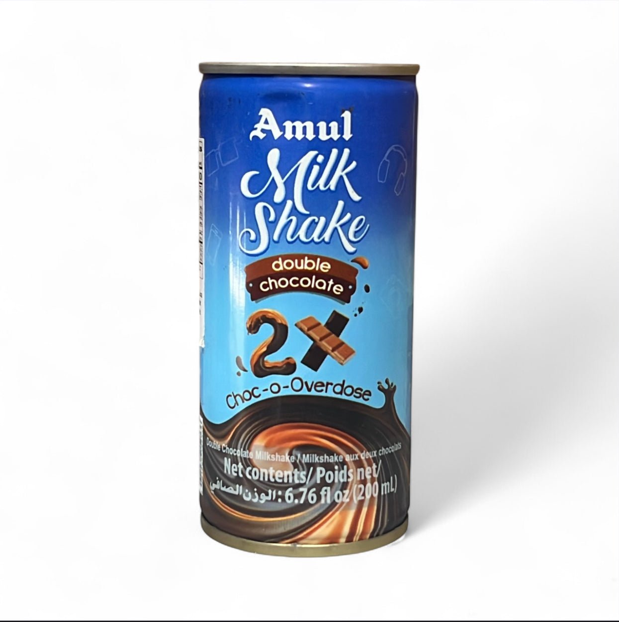 Amul Kool Double chocolate Milkshake Drink Tin each 200 ml
