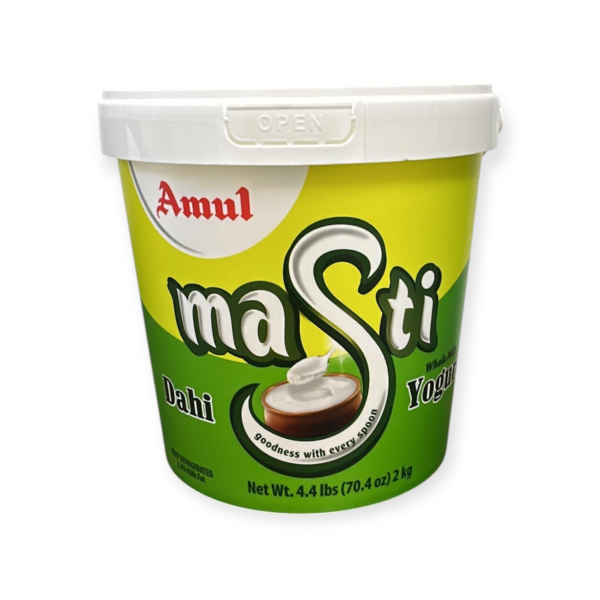 Amul Masti Whole Milk Curd / Yogurt 4.4 Lb