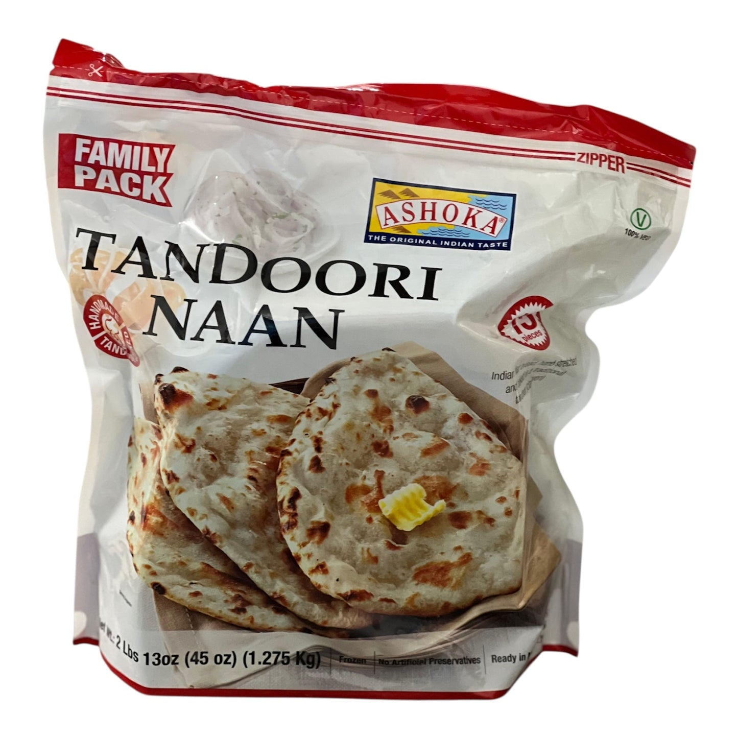Ashoka Family Pack Naan 8x15 Ct