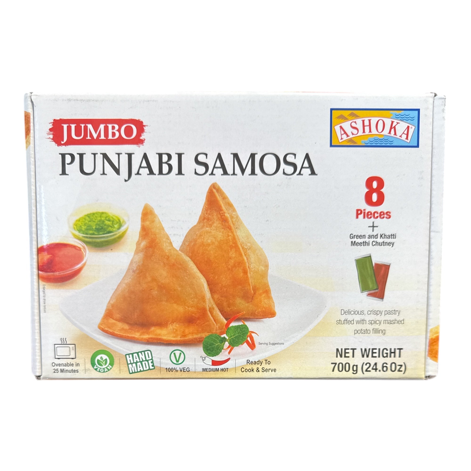 Ashoka Punjabi Samosa 8 pcs x 75 Gm