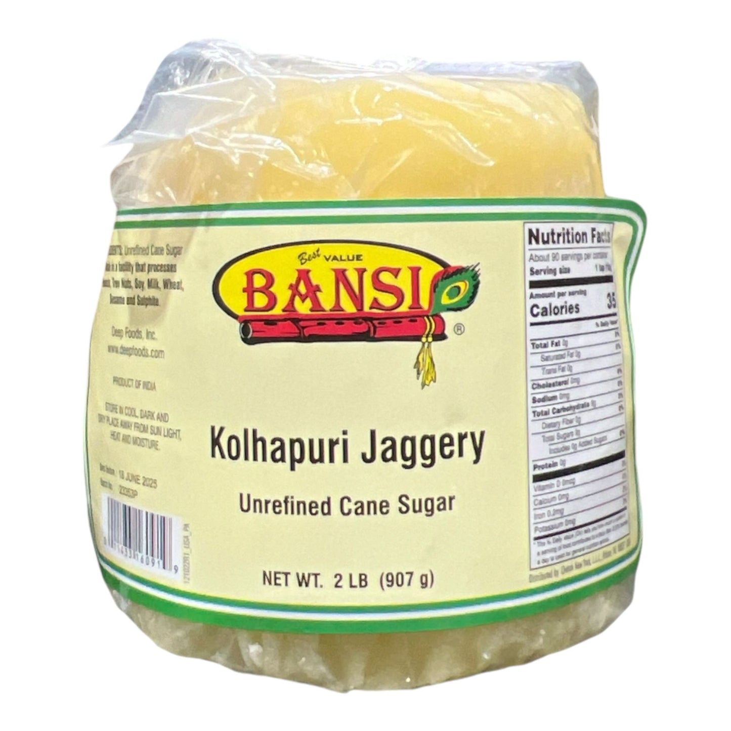 Bansi Kolhapuri Jaggery 2 Lb