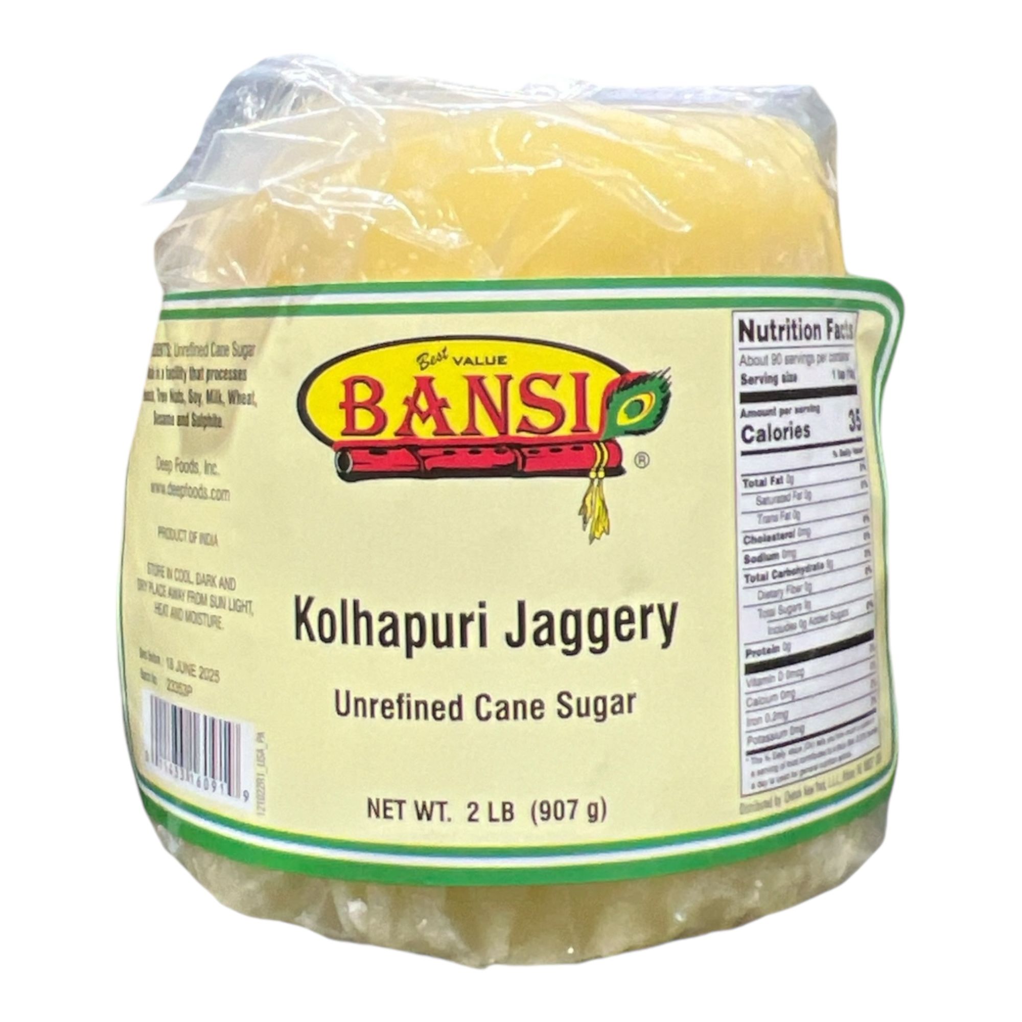 Bansi Kolhapuri Jaggery 2 Lb