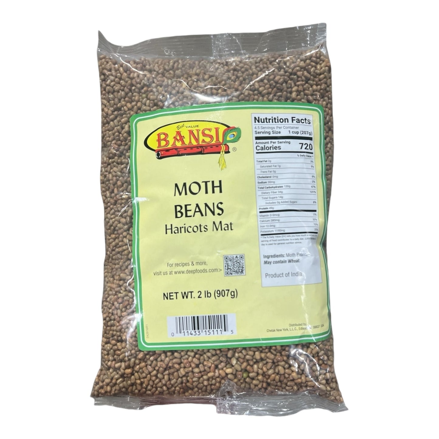 Bansi Moth Beans 2 Lb