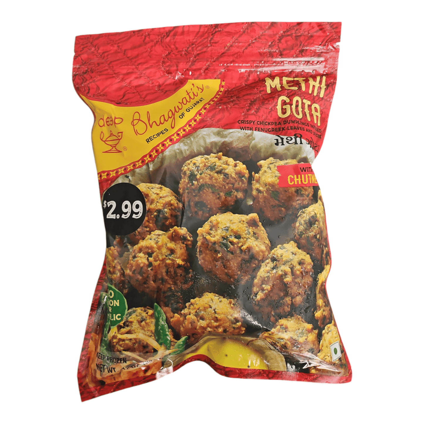 Bhagwati Methi Gota 12 Oz