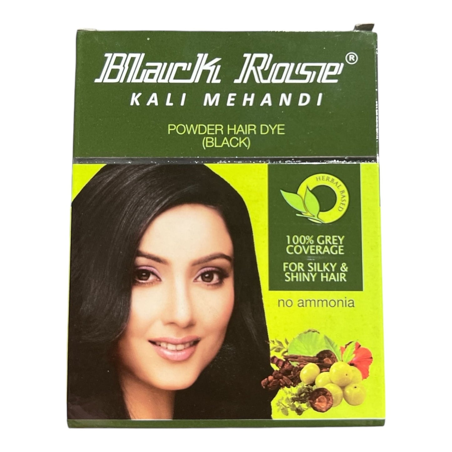 Black Rose Kali Mehandi Green Box 2 Saches