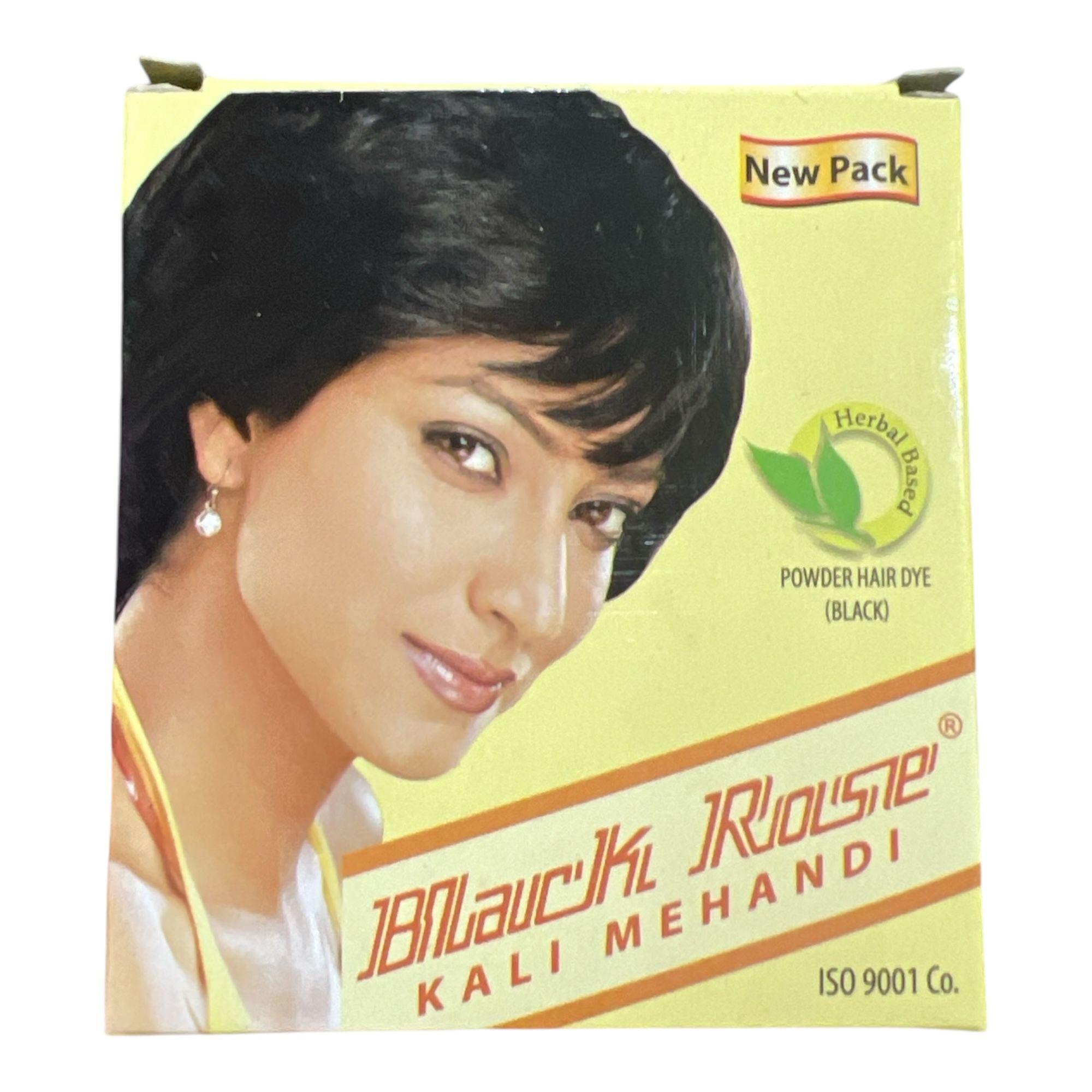 Black Rose Kali Mehandi Yellow Box 2 Saches