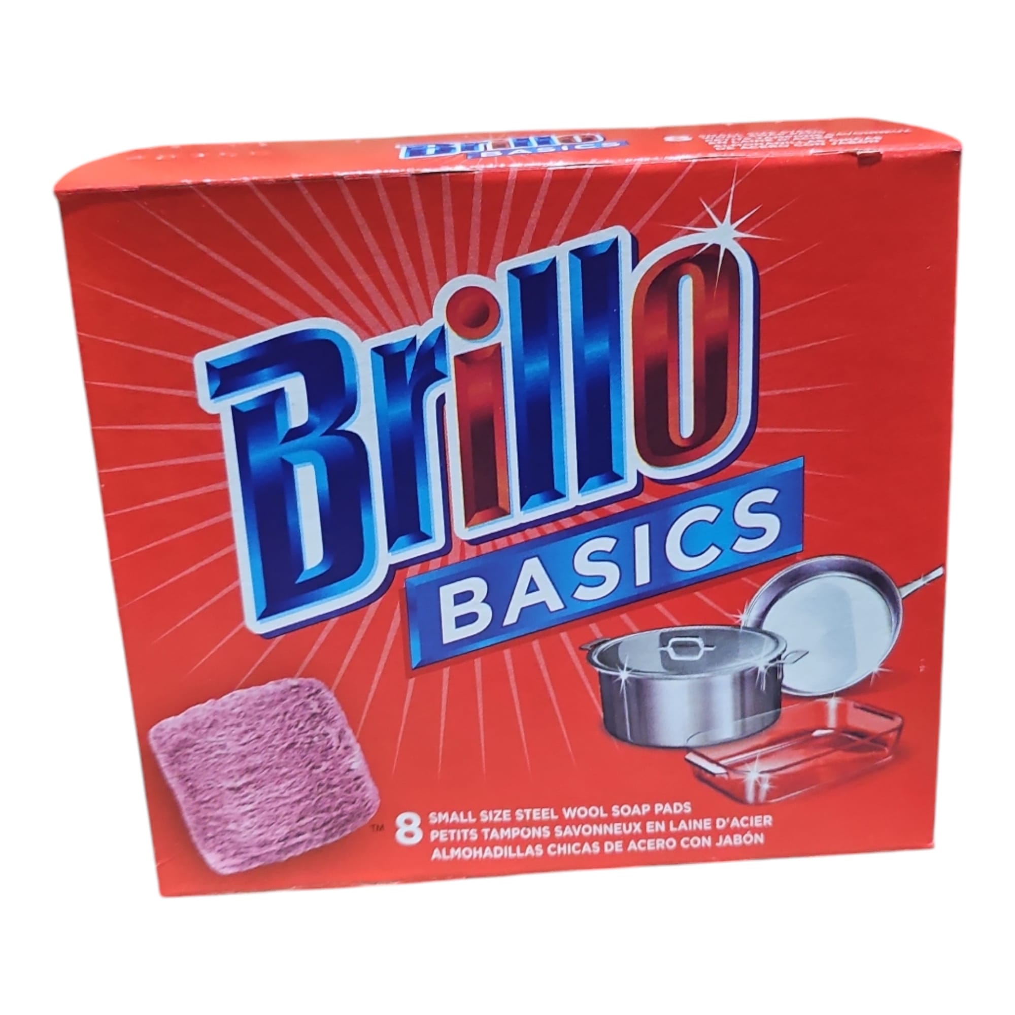 Brillo Soap Pads Basic 8pk