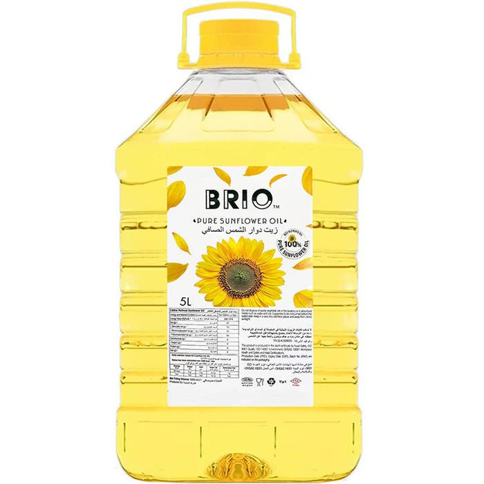 Brio Sunflower Oil 5 Ltr