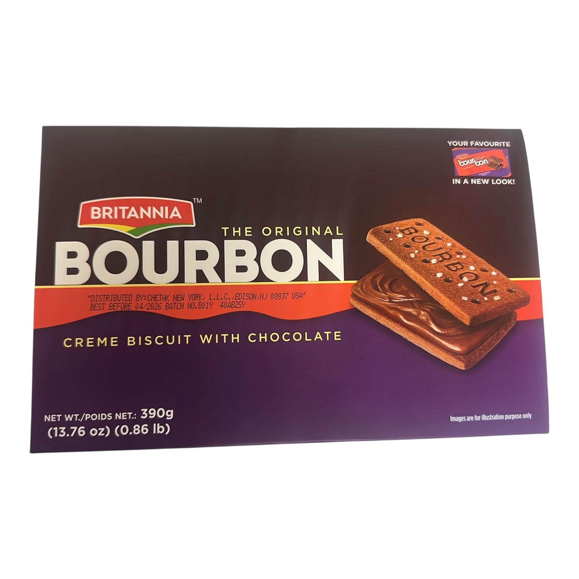 Britannia Bourbon 390 gm